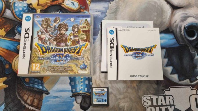 Jeu DS Dragon Quest Les sentinelles du firmament en boite avec livret FR