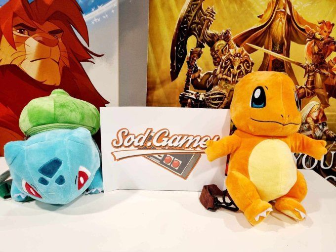 Sac à dos pokémon multiples