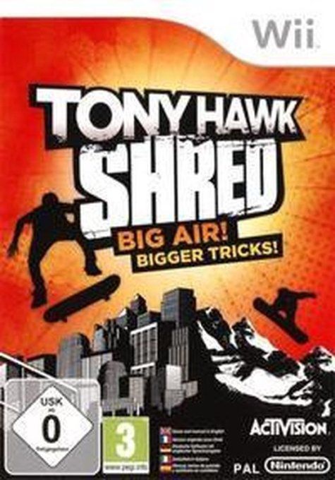 Jeu Wii - Tony Hawk Shred PAL - Occasion