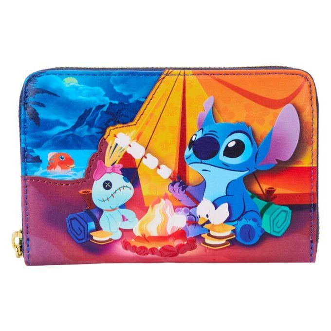 Loungefly - Lilo et Stitch - Portefeuille Camping Cuties