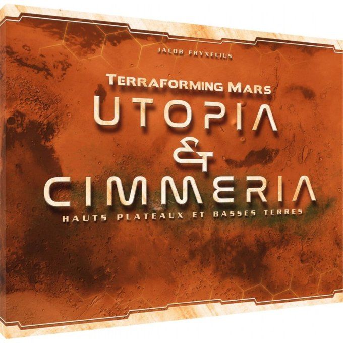 Jeu Expert - Terraforming Mars - Map pack - Utopia et Cimmeria - FR