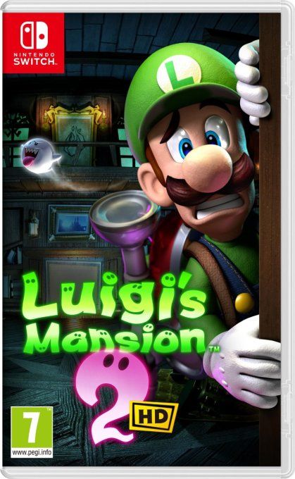 Jeu Switch - Luigi's Mansion 2 HD - Neuf