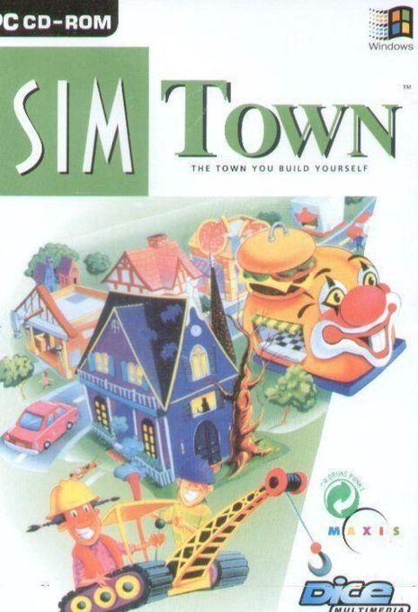 Jeu CD-ROM PC - Sim Town - Occasion