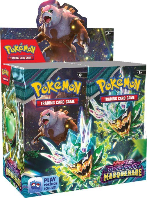 Pokémon TCG - Boite de 36 boosters Twilight Masquerade - EN