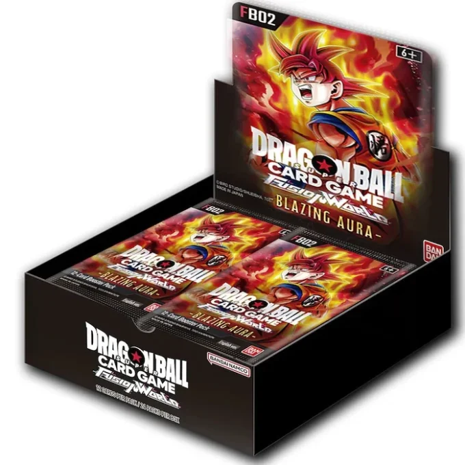 Dragon Ball Super Card Game Fusion World - Blazing Aura FB02 - Booster Box