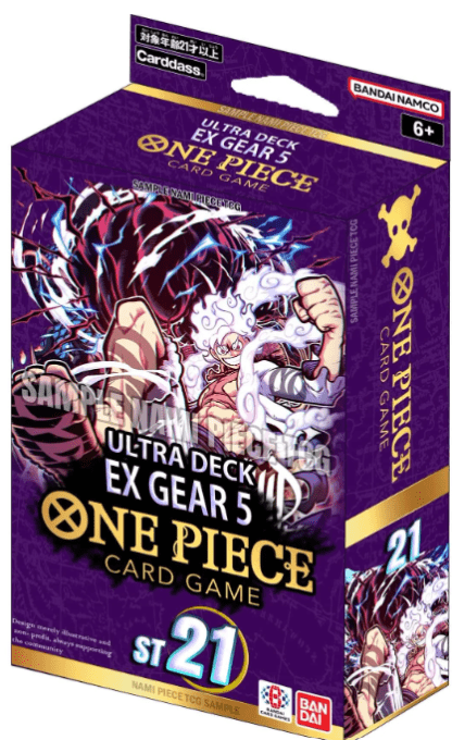 One Piece Card Game - Ultra deck EX GEAR 5 - ST21 EN - PRECO 03/25
