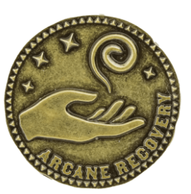 Donjons & Dragons - Acererak's treasure - Marqueur de capacité en métal - Metal ability coin - multi