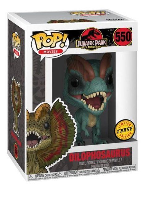 Funko Pop! - Jurassic Park Dilophosaurus Chase 550