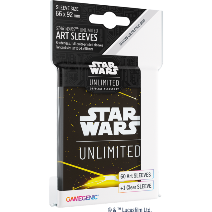 Gamegenic - Star Wars Unlimited - Art Sleeves - Modèle au choix