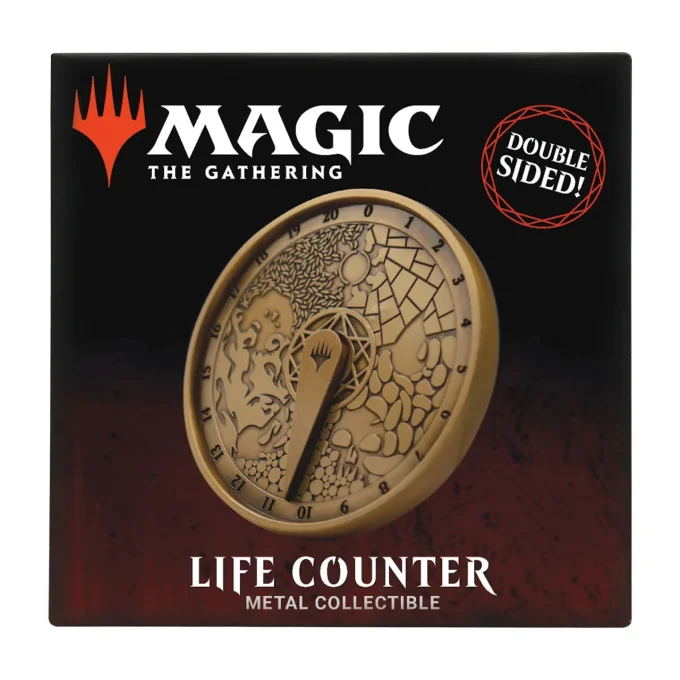 Magic: The Gathering - double sided life counter - metal collectible
