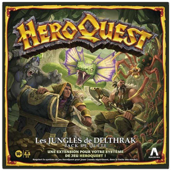 Jeu Expert - Heroquest - Extension - Les jungles de Delthrak - FR