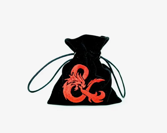 Sac à dés - bourse à dés Donjons & Dragons - Dice bag Dungeons & Dragons - couleur variable