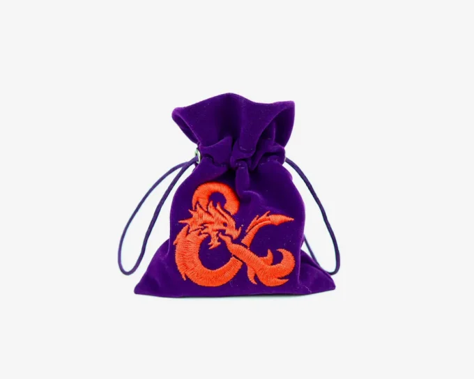 Sac à dés - bourse à dés Donjons & Dragons - Dice bag Dungeons & Dragons - couleur variable