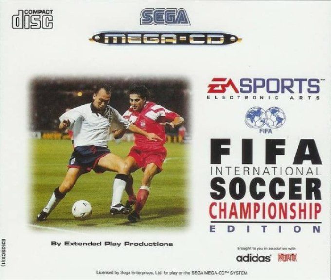 Jeu Sega Mega-CD - FIFA International Soccer Champioship - occasion