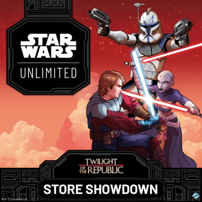 Star Wars Unlimited - Store Showdown Twilight Of The Republic - Sod Play  08/02/25 10h45