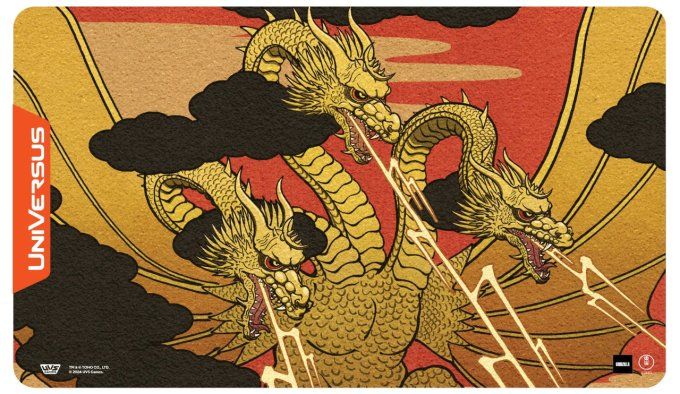 Universus - Godzilla Playmat - King Ghidorah