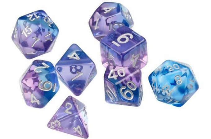 Sirius Dice - Dice set - Violet Betta