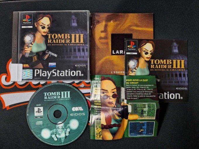 Jeu PS1 - Tomb Raider 3 - Occasion