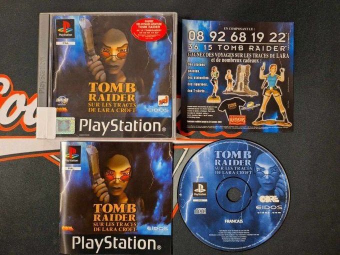 Jeu PS1 - Tomb Raider sur les traces de Lara Croft - Occasion